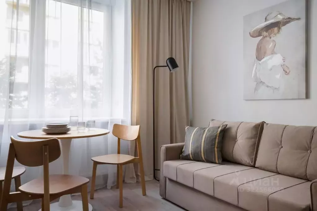 1-к кв. Калининградская область, Калининград ул. Куйбышева, 27Б (24.0 ... - Фото 2