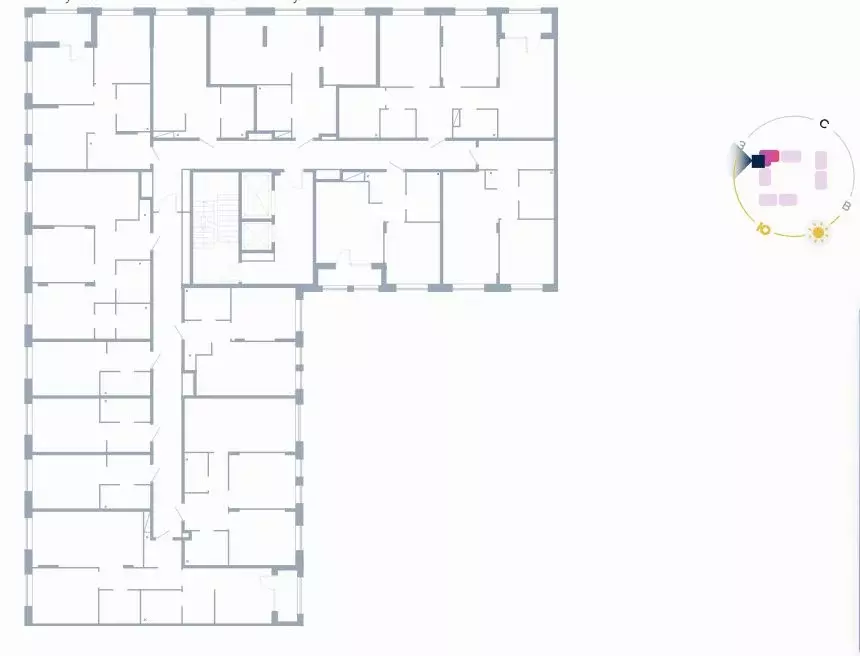 2-к кв. Тюменская область, Тюмень Интернациональная ул., 199к9 (45.49 ... - Фото 2