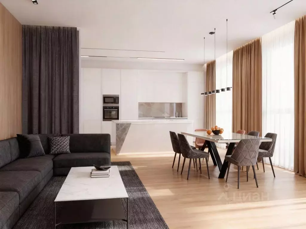 3-к кв. Москва ул. Архитектора Щусева, 2к3 (91.0 м) - Фото 1