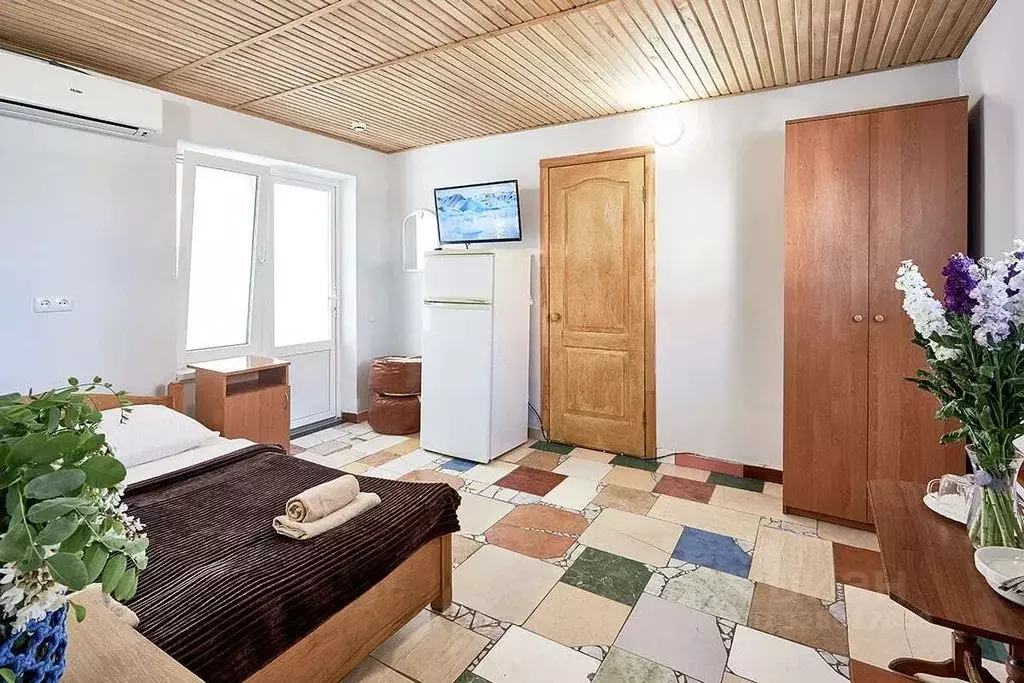 Комната Крым, Саки База отдыха Прибой мкр, ул. 2-й Сектор, 2 - Фото 1