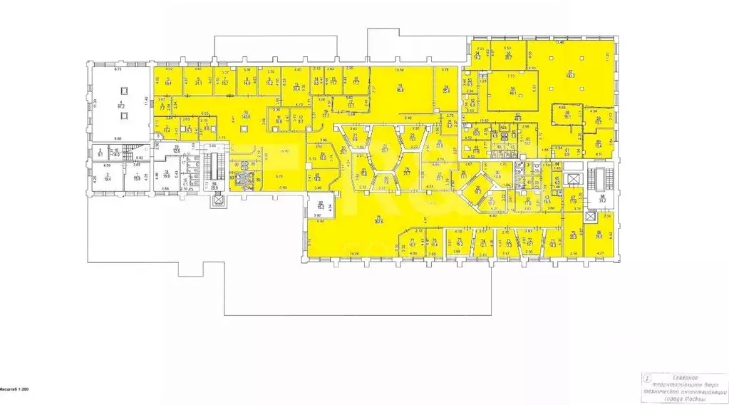 Офис в Москва 2-я Хуторская ул., 38АС23 (1605 м) - Фото 1