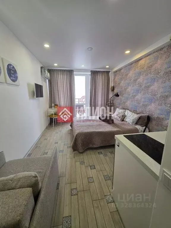 Студия Севастополь ш. Фиолентовское, 134к5 (26.8 м) - Фото 2