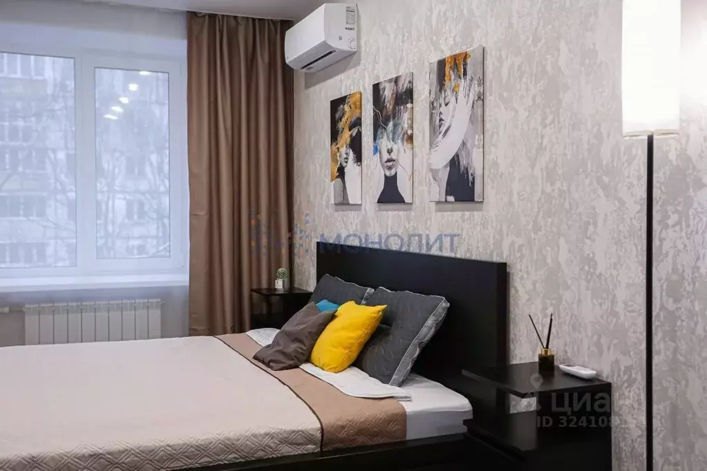 1-к кв. Нижегородская область, Нижний Новгород ул. Родионова, 3 (31.1 ... - Фото 2