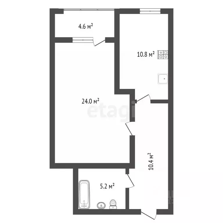 1-к кв. Воронежская область, Воронеж ул. 45-й Стрелковой Дивизии, ... - Фото 2