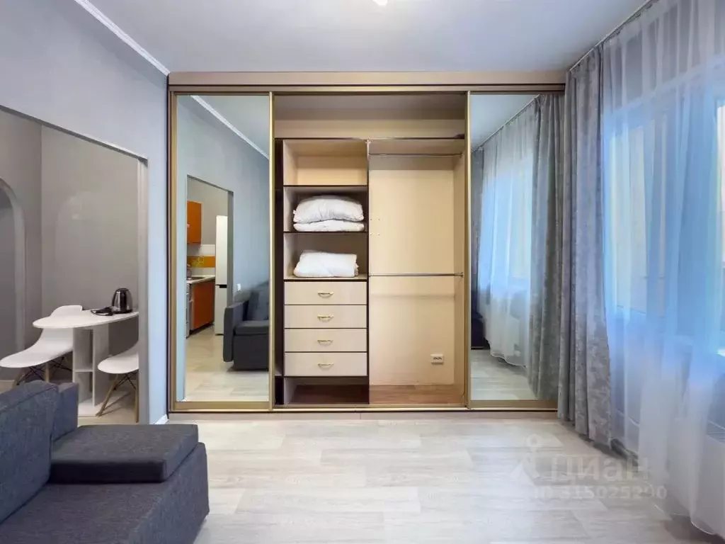 Студия Ханты-Мансийский АО, Сургут ул. Крылова, 32 (24.0 м) - Фото 1