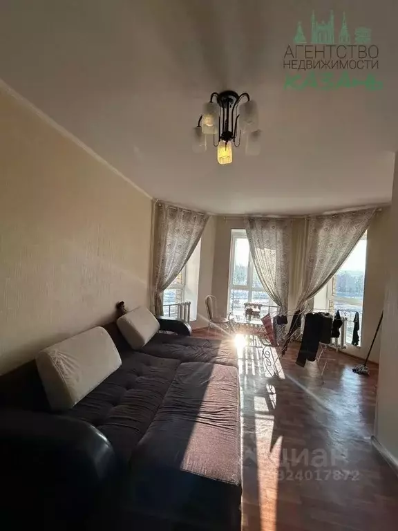 1-к кв. Татарстан, Казань ул. Баки Урманче, 10 (46.6 м) - Фото 1