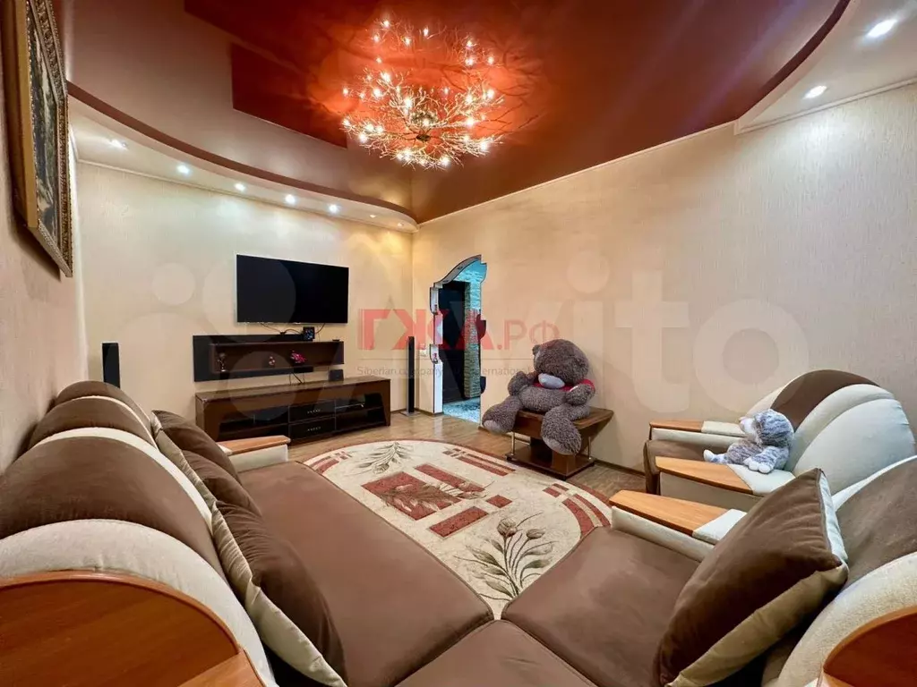 3-к. квартира, 69,6 м, 4/5 эт. - Фото 1