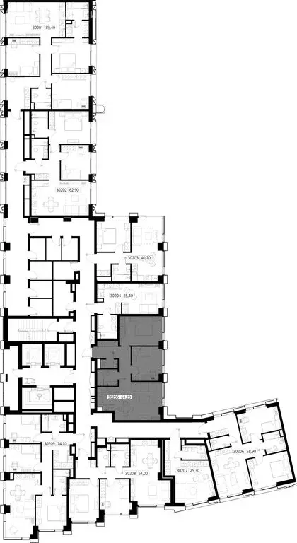 2-комнатная квартира: Москва, ЖК Ситизен, к3 (61.2 м) - Фото 0