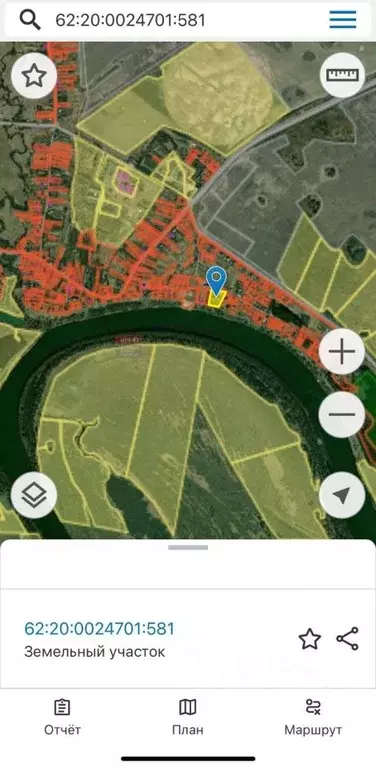 Участок в Рязанская область, Спасский муниципальный округ, с. Новый ... - Фото 2