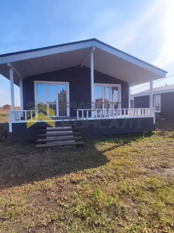 Дом в Омская область, Омский район, с. Пушкино ул. Святого Сергия ... - Фото 2