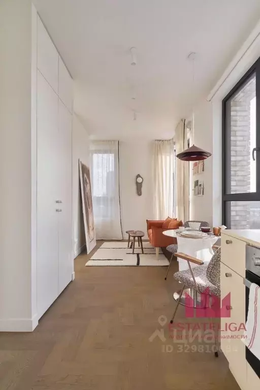 Студия Москва ул. Нижние Мневники, 9 (32.6 м) - Фото 1