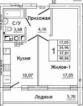 1-к кв. Смоленская область, Смоленский муниципальный округ, д. ... - Фото 0
