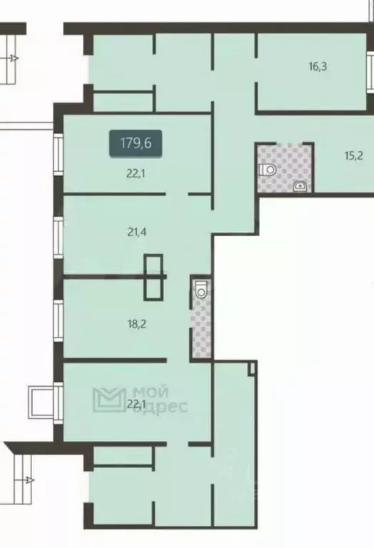 Помещение свободного назначения в Москва Долгопрудная аллея, 15к3 (180 ... - Фото 1