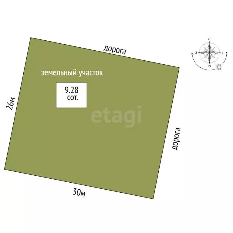 Участок в Трудовское сельское поселение, село Строгоновка, улица Петра ... - Фото 1