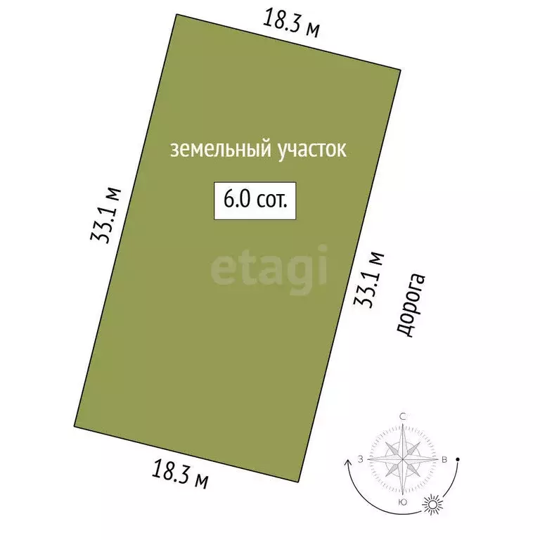 Участок в Тюменский район, деревня Решетникова (6 м) - Фото 0