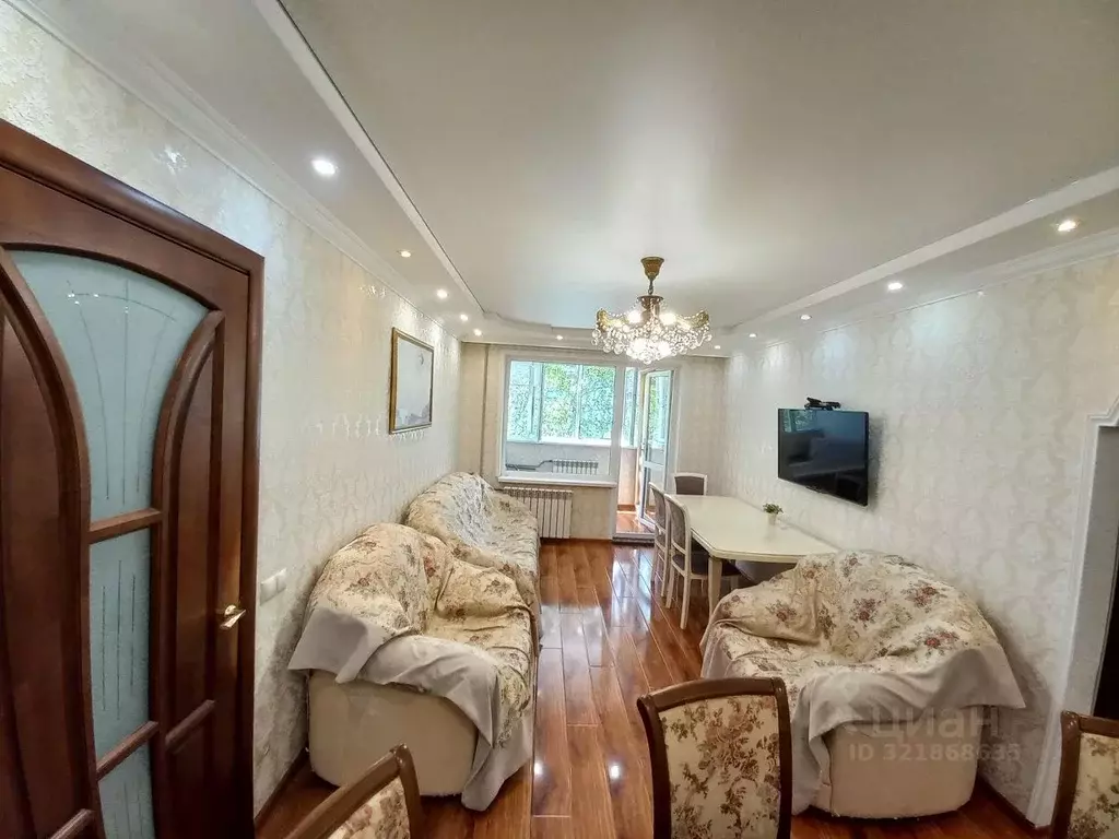 3-к кв. Северная Осетия, Владикавказ ул. Кутузова, 80к2 (65.0 м) - Фото 0