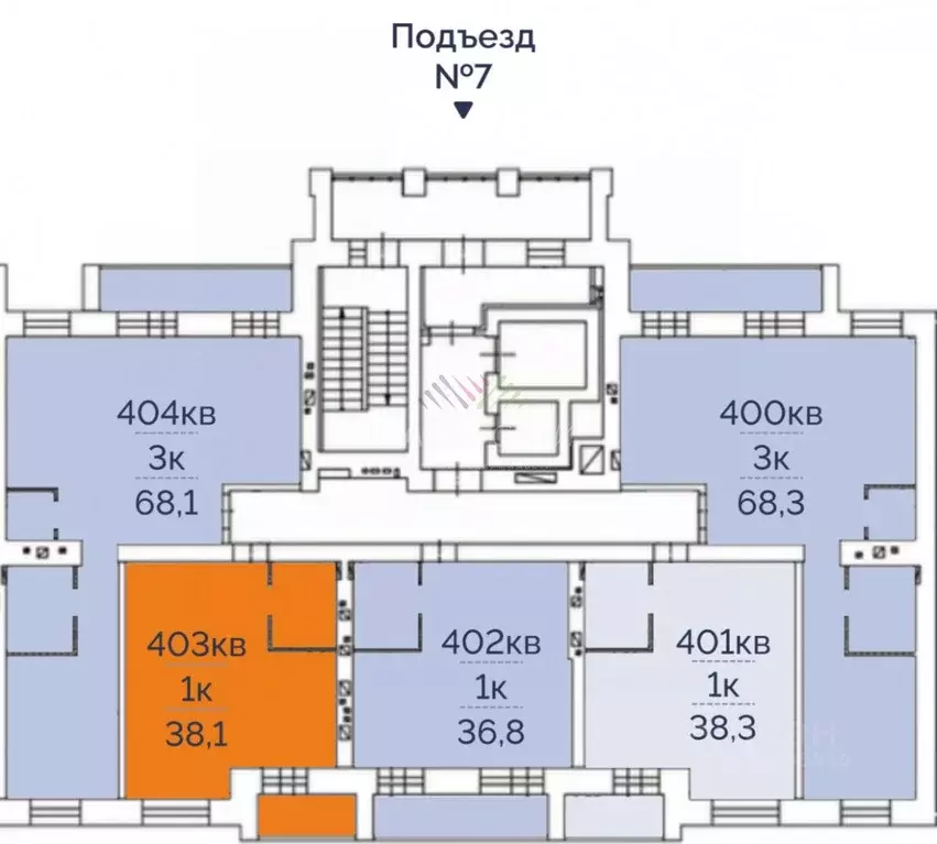 1-к кв. Омская область, Омск ул. А.Н. Кабанова, 2 (39.7 м) - Фото 1