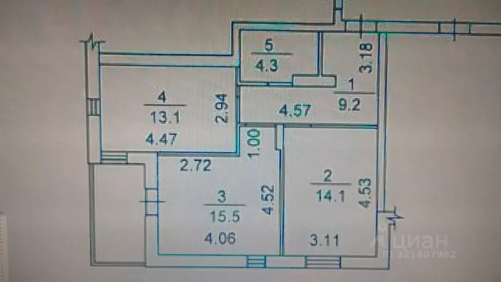 2-к кв. Новосибирская область, Новосибирск Большевистская ул., 116 ... - Фото 1