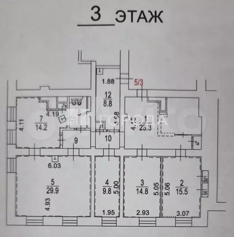 Продам офисное помещение, 127.8 м - Фото 0