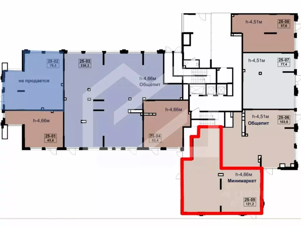 Помещение свободного назначения в Москва ул. Зорге, вл25 (121 м) - Фото 2