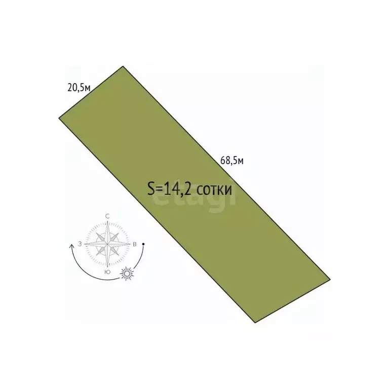 Участок в Брянская область, Жуковский муниципальный округ, с. Овстуг ... - Фото 2