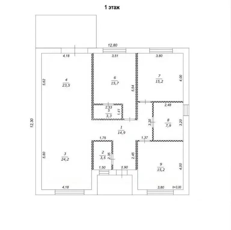 Дом в Белгородская область, Белгородский район, с. Стрелецкое, ... - Фото 2