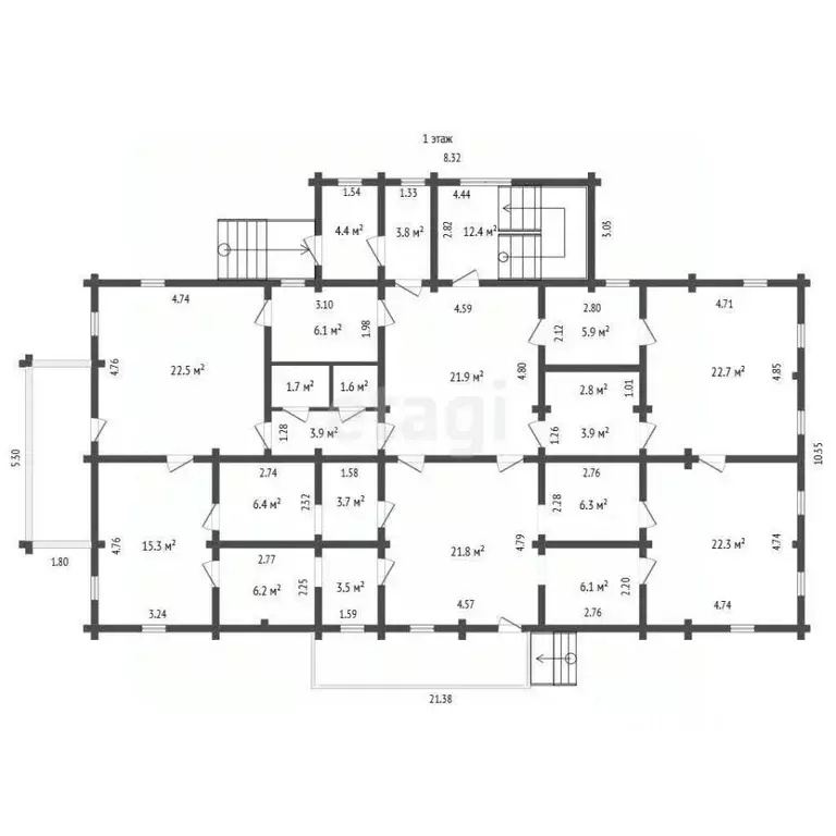 Дом в Архангельская область, Архангельск Дачная ул., 28 (385 м) - Фото 1
