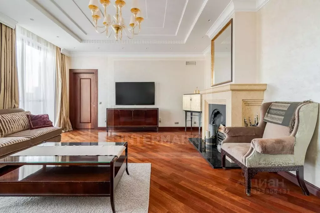 4-к кв. Москва ул. Остоженка, 27К2 (146.0 м) - Фото 2