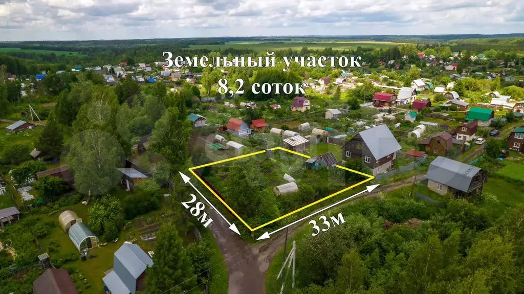 Участок 8,2 сот. (СНТ, ДНП) - Фото 0