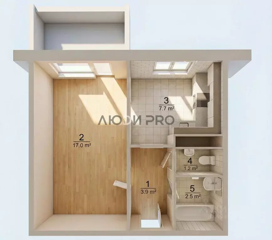 1-к кв. Кировская область, Киров Коминтерновский мкр, ул. Баумана, 8 ... - Фото 2