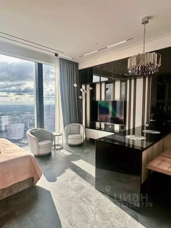 Студия Москва 1-й Красногвардейский проезд, 22с1 (52.0 м) - Фото 2