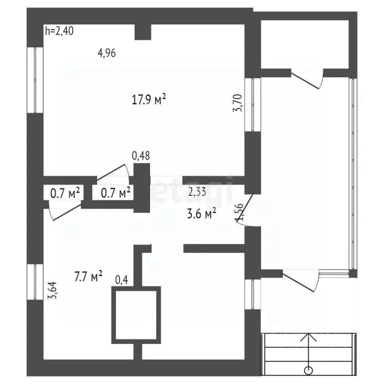 Дом в Кемеровская область, Новокузнецк Земная ул., 2А (36 м) - Фото 2