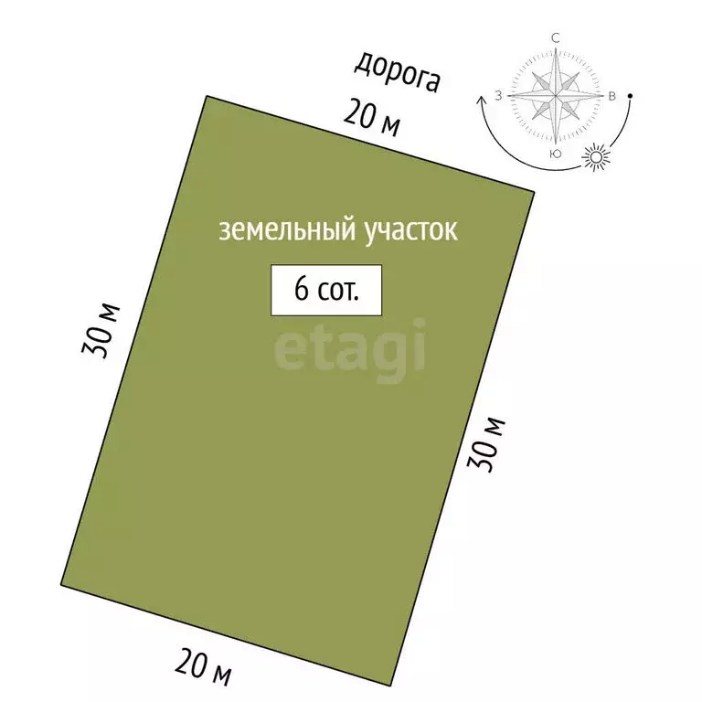 Участок в Чистенское сельское поселение, СПК Родничок, Виноградная ... - Фото 1