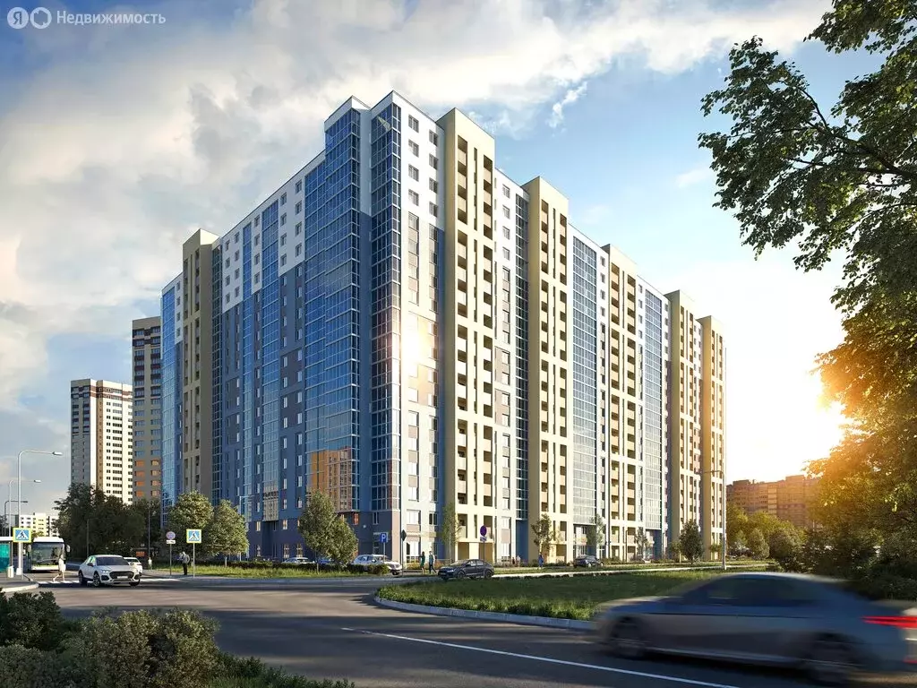 1-комнатная квартира: Бугры, Школьная улица, 13 (34.32 м) - Фото 2