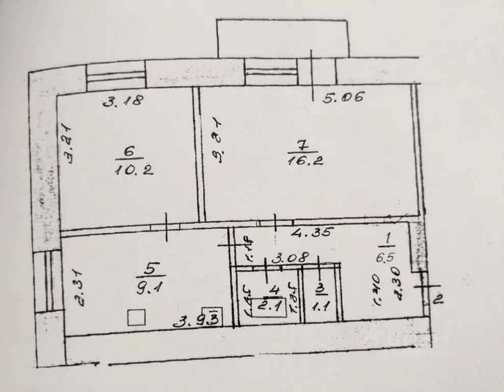2-к кв. Башкортостан, Уфа Интернациональная ул., 189 (45.2 м) - Фото 1