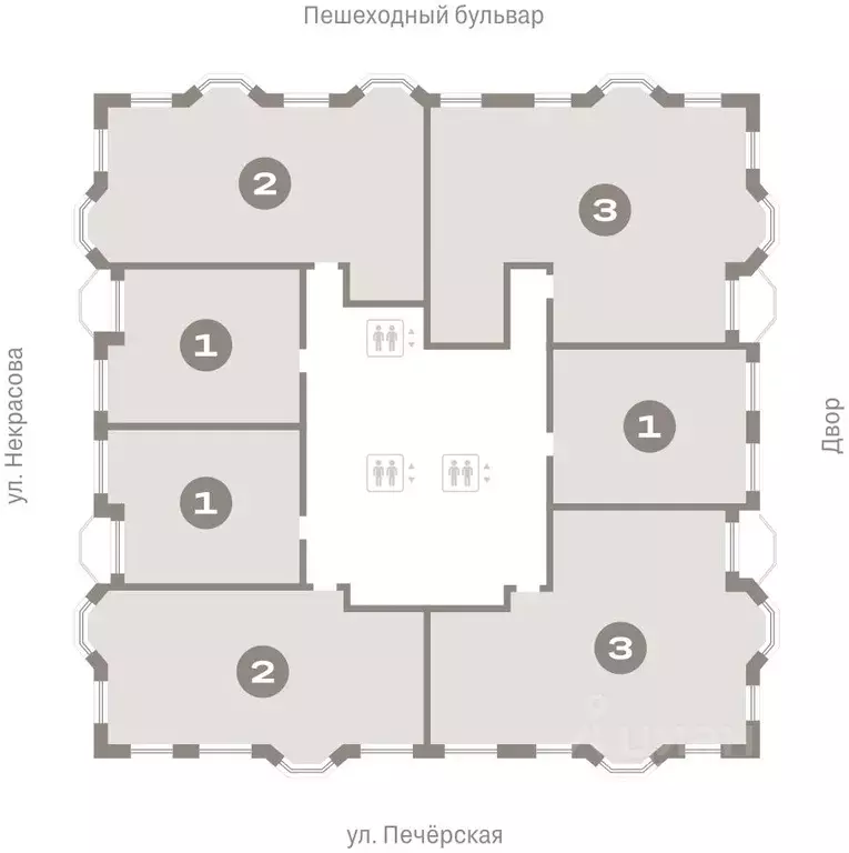 2-к кв. Свердловская область, Екатеринбург Вокзальный жилрайон, ул. ... - Фото 2