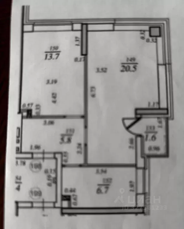 1-к кв. Самарская область, Самара ул. Г.С. Аксакова, 7 (48.0 м) - Фото 2