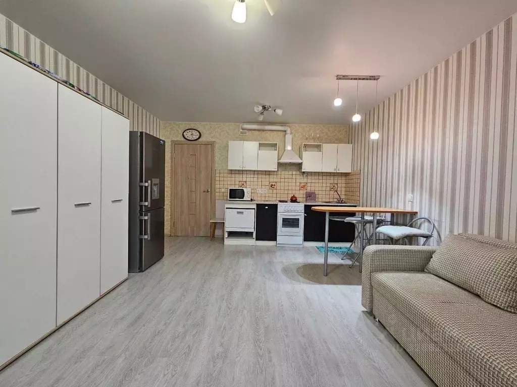 Студия Московская область, Домодедово Южный мкр, ул. Курыжова, 30 ... - Фото 1