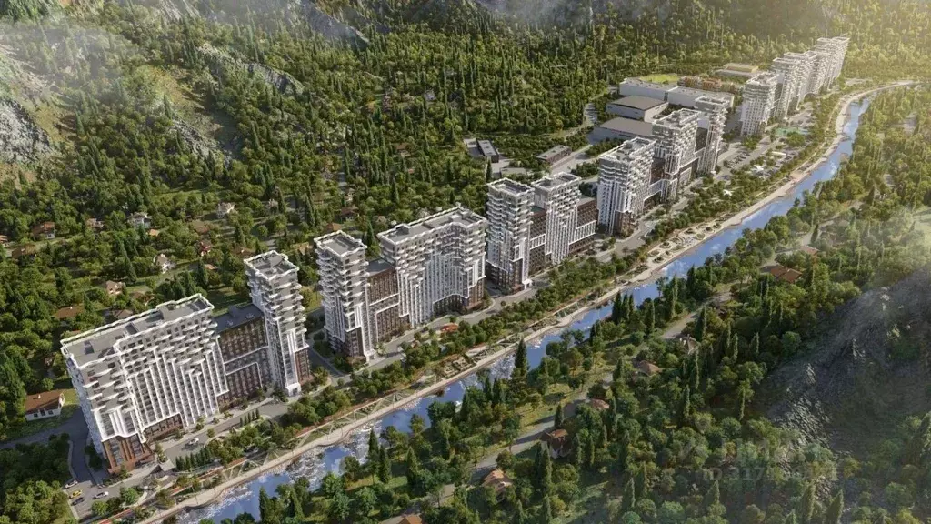 2-к кв. Краснодарский край, Сочи Краснодонская ул., 46 (65.08 м) - Фото 1