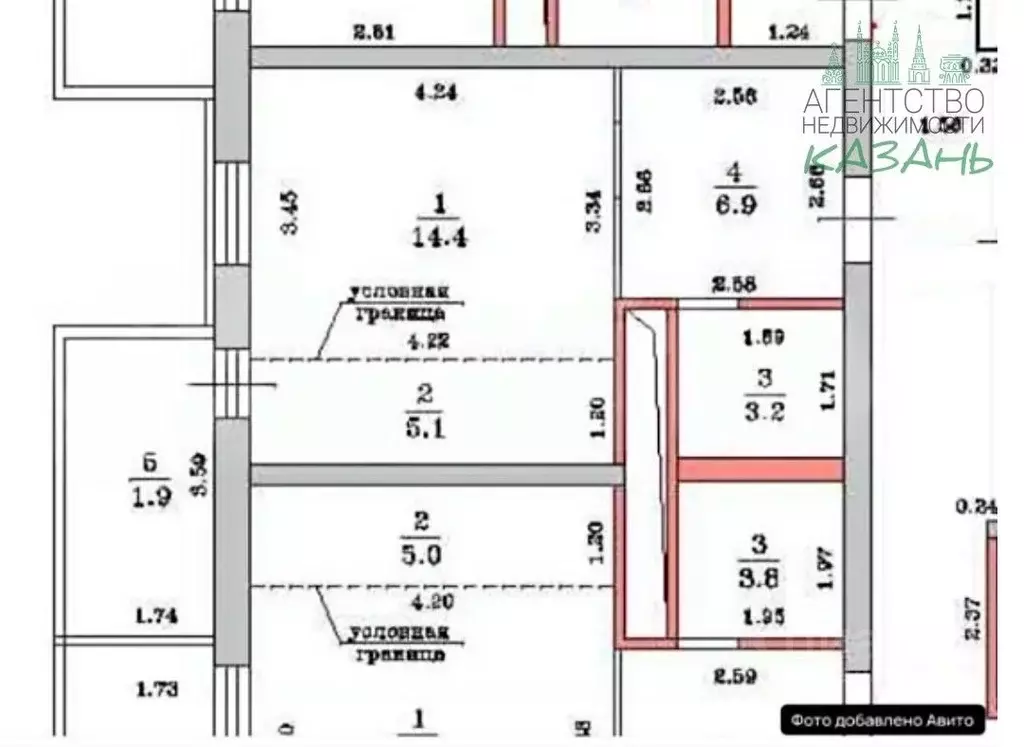 Студия Татарстан, Казань Залесный жилмассив, ул. Гавриила Державина, ... - Фото 2