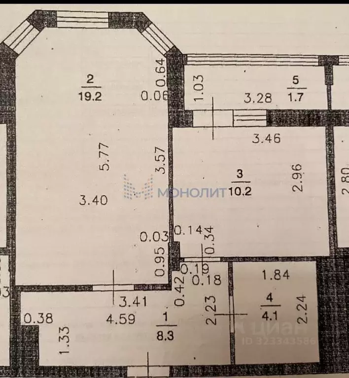 1-к кв. Нижегородская область, Нижний Новгород Мещерское Озеро ... - Фото 1