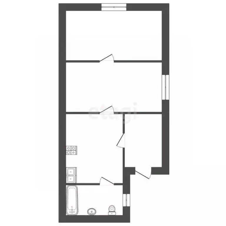 Дом в Ставропольский край, Пятигорск ул. 50 лет ВЛКСМ (48 м) - Фото 2