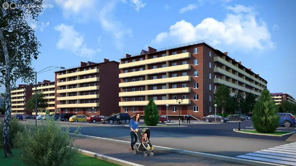 Квартира-студия: аул Новая Адыгея, Бжегокайская улица, 25/1к3 (21.9 м) - Фото 2