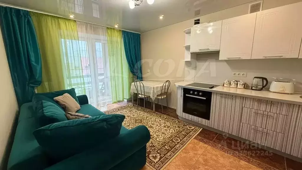 1-к кв. Тюменская область, Тюмень ул. Ю.-Р.Г. Эрвье, 28к3 (42.0 м) - Фото 2