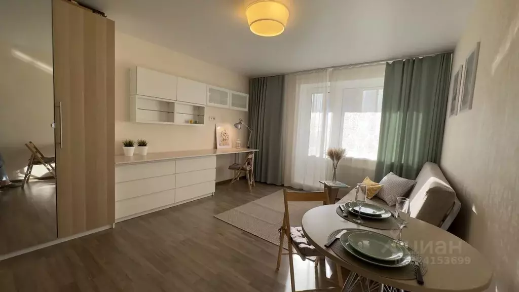 Студия Санкт-Петербург дор. Кушелевская, 7к5 (28.0 м) - Фото 1