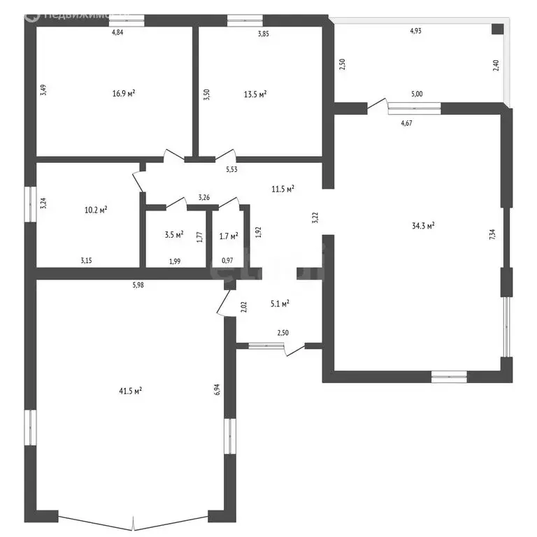Дом в Благовещенск, улица Энтузиастов (159.2 м) - Фото 1