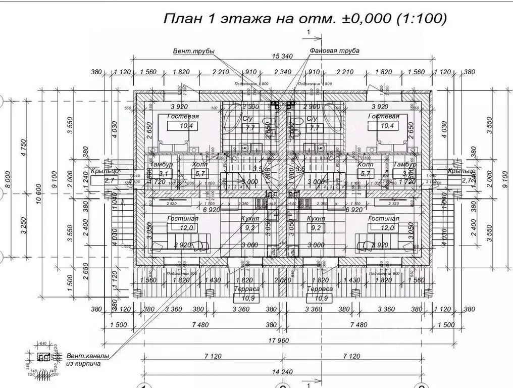 Таунхаус в Тульская область, Тула Нижняя Волоховская ул., 1Г (135 м) - Фото 1