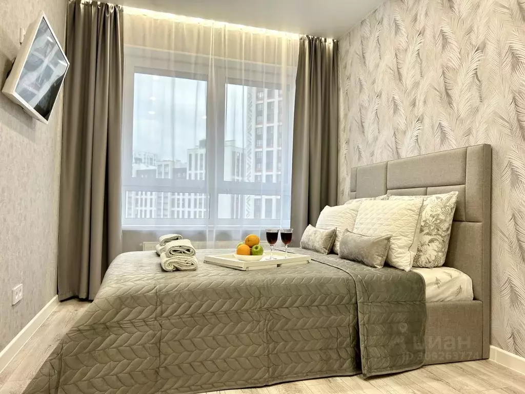 1-к кв. Башкортостан, Уфа ул. Рудольфа Нуреева, 7 (40.0 м) - Фото 2