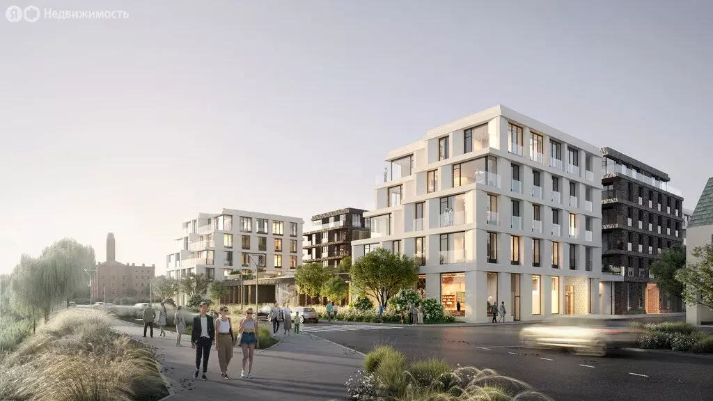 3-комнатная квартира: Казань, улица Габдуллы Тукая (116.57 м) - Фото 1