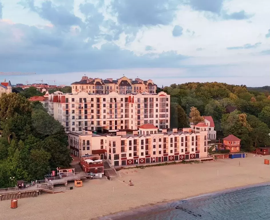 Апартаменты-студия, 40,2 м, 6/6 эт. - Фото 1